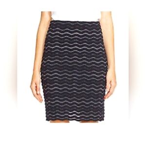 Tory Burch Merino Wool Blend Textured Skirt XS/TP